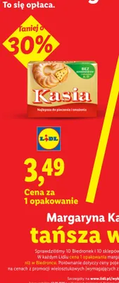 Margaryna Kasia promocja w Lidl