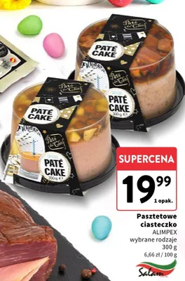 Pasztetowe ciasteczko promocja w Intermarche