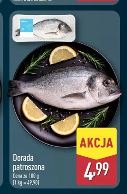 Dorada patroszona promocja w Aldi