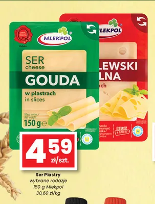Ser Królewski w plastrach Mlekpol promocja w emma MARKET