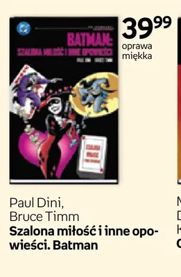Komiks Szalona miłość i inne opowieści Batman promocja w Empik