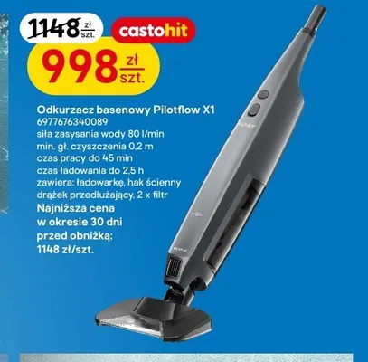 Odkurzacz basenowy Aiper Pilotflow X1 promocja w Castorama