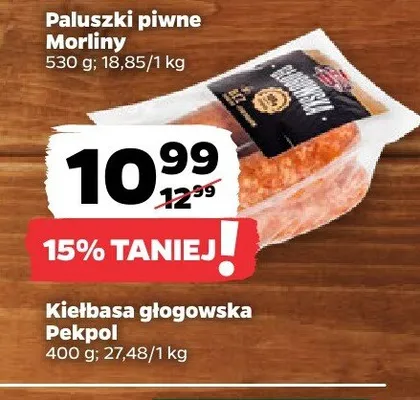 Kiełbasa głogowska Pekpol promocja w Netto