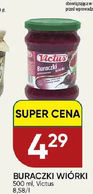 Buraczki wiórki Victus promocja w Chata Polska