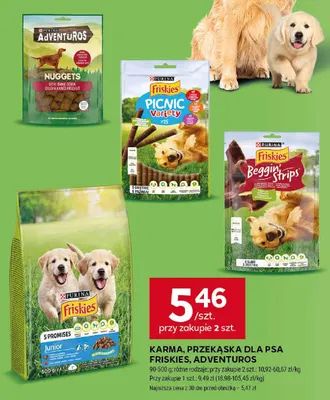 Karma dla psa Friskies Junior Purina 500 g promocja w Stokrotka