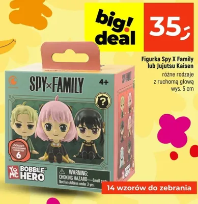 Figurka Jujutsu Kaisen z ruchomą głową wys. 5cm promocja w Dealz