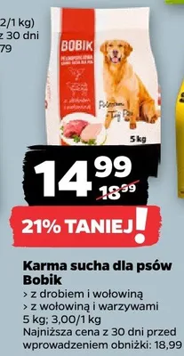 Karma sucha dla psów promocja w Netto