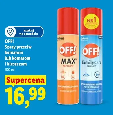 Spray OFF! promocja w Lidl