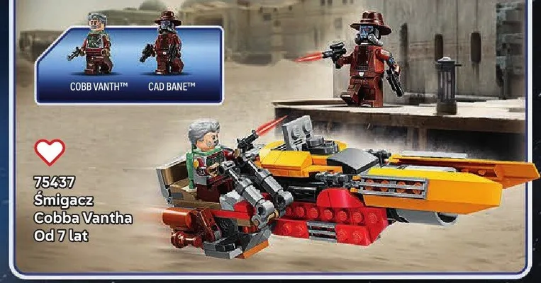 Klocki LEGO Star Wars 75437 Śmigacz Cobba Vantha promocja w LEGO