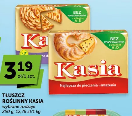 Tłuszcz roślinny Kasia promocja w Euro Sklep