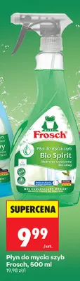 Płyn do mycia szyb Frosch Bio Spirit promocja w Biedronka