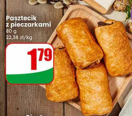 Pasztecik z pieczarkami promocja w Dino