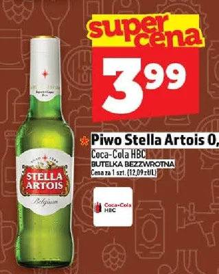Piwo Stella Artois promocja w TOPAZ