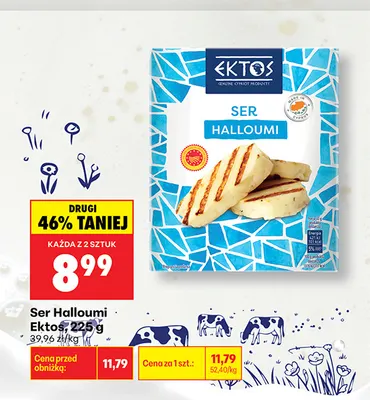 Ser halloumi Ektos promocja w Biedronka