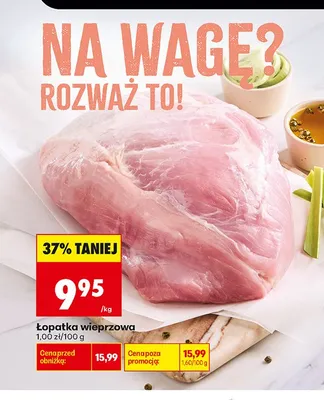 Łopatka wieprzowa promocja w Biedronka