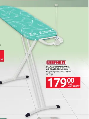 Deska do prasowania Air Board Premium M Leifheit promocja w Selgros