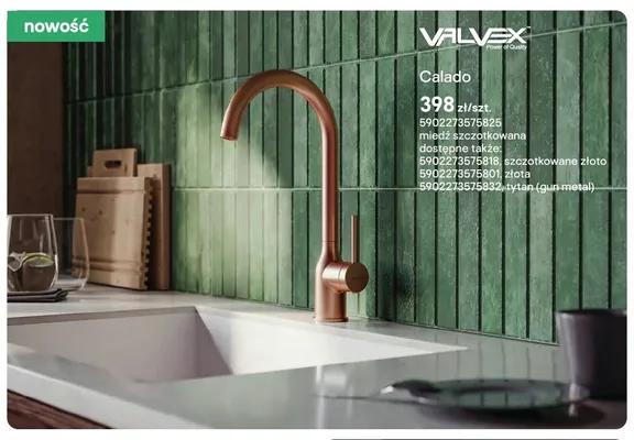 Bateria VALVEX Calado promocja w Castorama