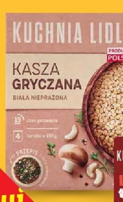 Kasza gryczana biała nieprażona promocja w Lidl