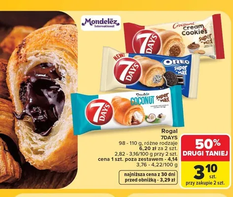 Rogal 7DAYS Cream & Cookies promocja w Carrefour