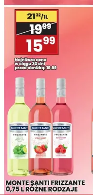 Wino Monte Santi Frizzante Mojito Moscato promocja w Wafelek