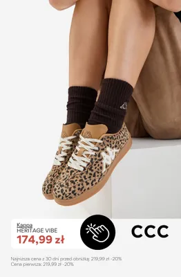 Buty sportowe Kappa Heritage Vibe promocja w CCC