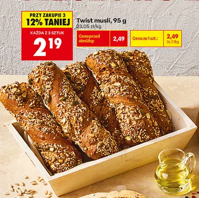 Twist musli promocja w Biedronka