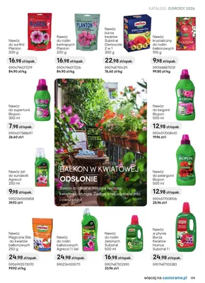 Nawóz burza kwiatów 2 w 1 promocja w Castorama