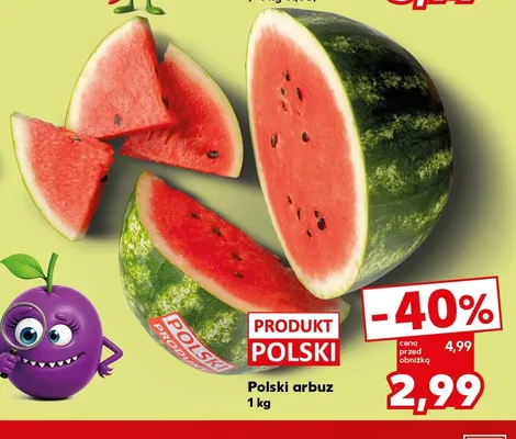 Arbuzy polskie promocja w Kaufland