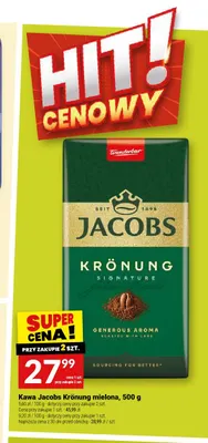 Kawa mielona Jacobs Krönung promocja w Twój Market