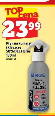 Płyn na komary i kleszcze 50% DEET Bros promocja w TOPAZ