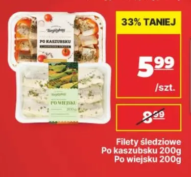 Filety śledziowe po wiejsku promocja w API Market