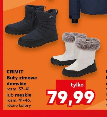 Buty zimowe damskie Crivit promocja w Kaufland