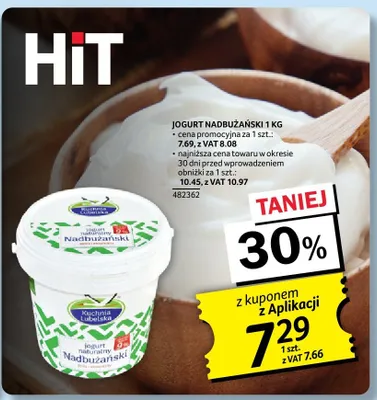 Jogurt Nadbużański promocja w Selgros