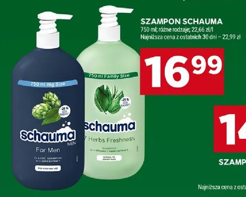 Szampon For Men, Herbs Freshness promocja w Stokrotka