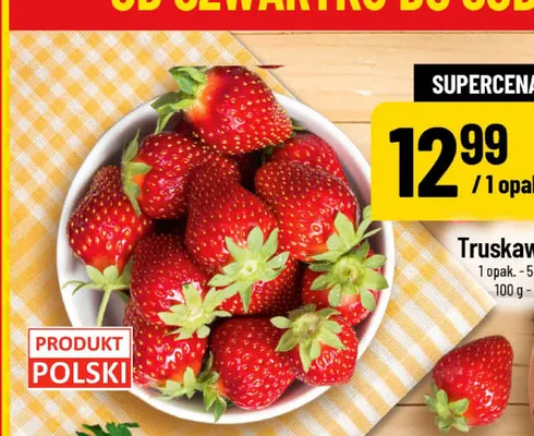 Truskawki promocja w POLOmarket
