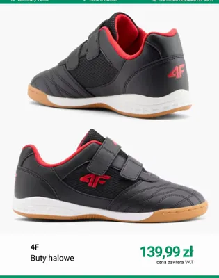 Buty halowe 4F promocja w Deichmann