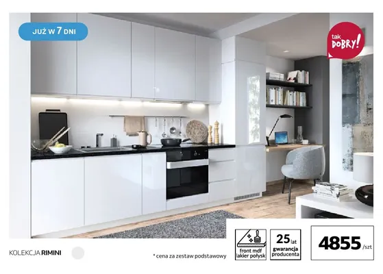 Kuchnia modułowa kolekcja Rimini promocja w Komfort