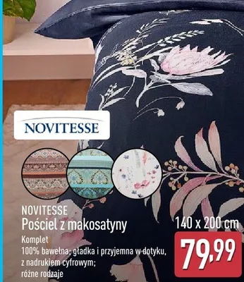 Pościel z makosatyny 140x200cm promocja w Aldi