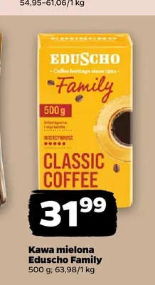 Kawa mielona Eduscho Family promocja w Netto