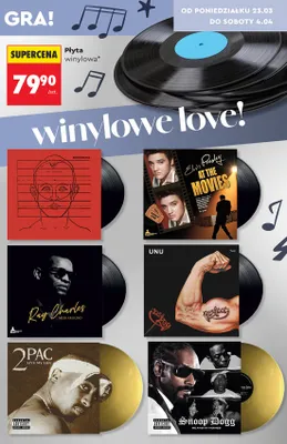 Płyta winylowa promocja w Biedronka