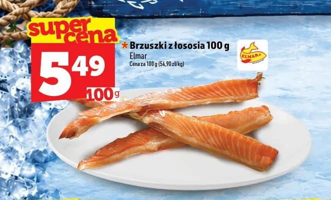 Brzuszki z łososia Elmar promocja w TOPAZ