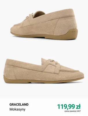 Mokasyny Graceland promocja w Deichmann