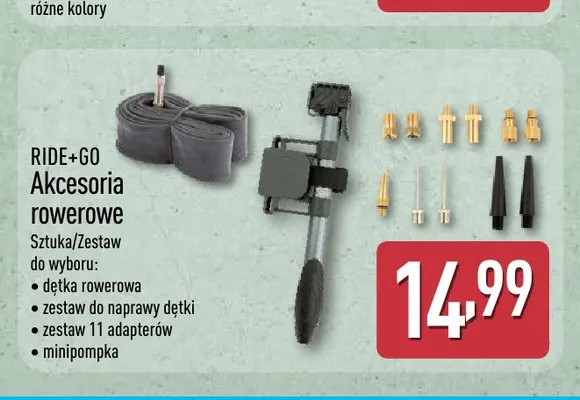 Minipompka Ride+Go promocja w Aldi