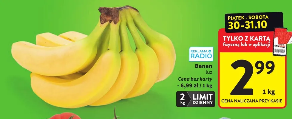 Banany luz promocja w Intermarche
