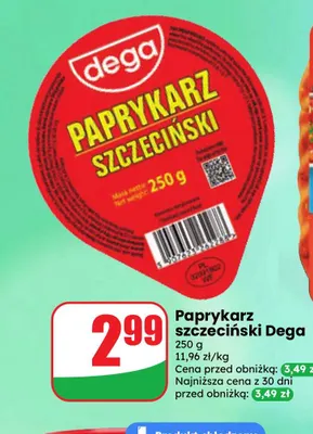 Paprykarz szczeciński Dega promocja w Dino