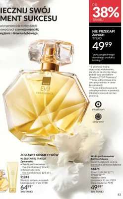 Woda perfumowana Avon Eve Confidence promocja w AVON
