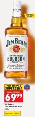Whiskey White promocja w Biedronka