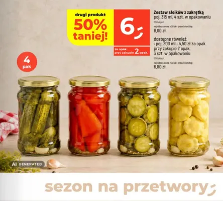 Słoiki z zakrętką Dealz 3-pak 200 ml promocja w Dealz