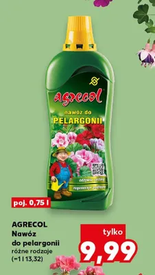 Nawóz Agrecol do pelargonii różne rodzaje promocja w Kaufland