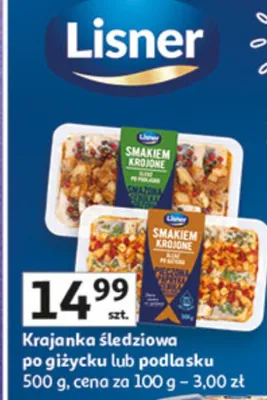 Krajanka śledziowa po giżycku lub podlasku promocja w Auchan